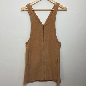 Afends Overall Corduroy Mini Dress